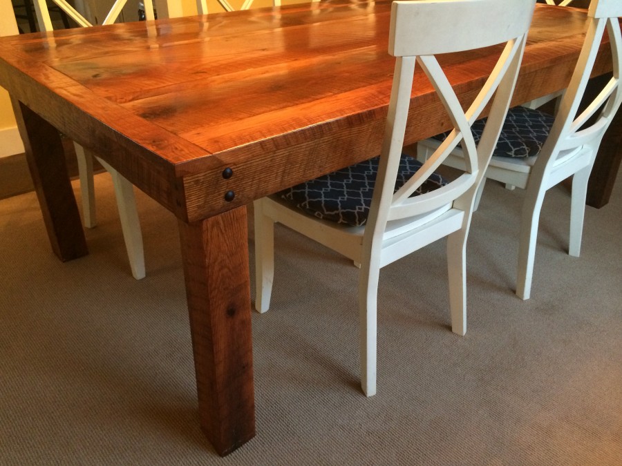 The Barn Wood Table - By The Superhandyman!